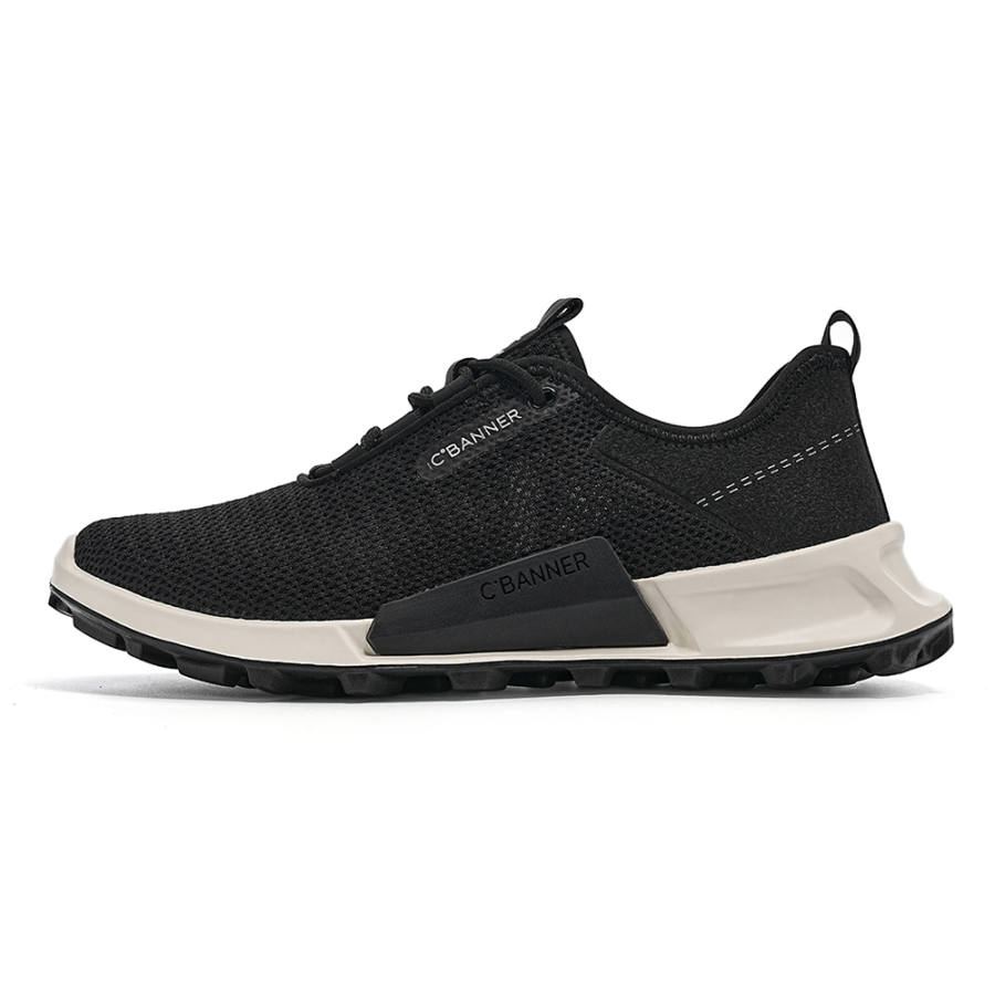 C°BANNER Fabric Low top Casual Shoes Men's Black