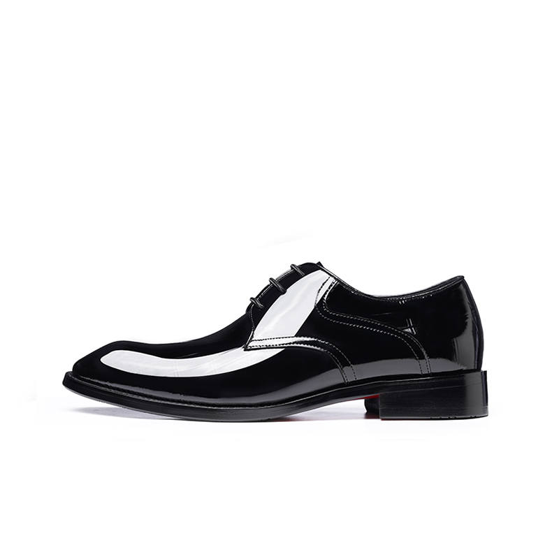 LAORENTOU Dress Shoes Men's Low Top Black/Brown
