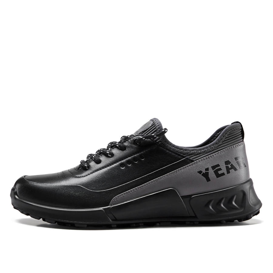 YEARCON Easy Step Collection Cow Leather Low top Casual Shoes Men's
