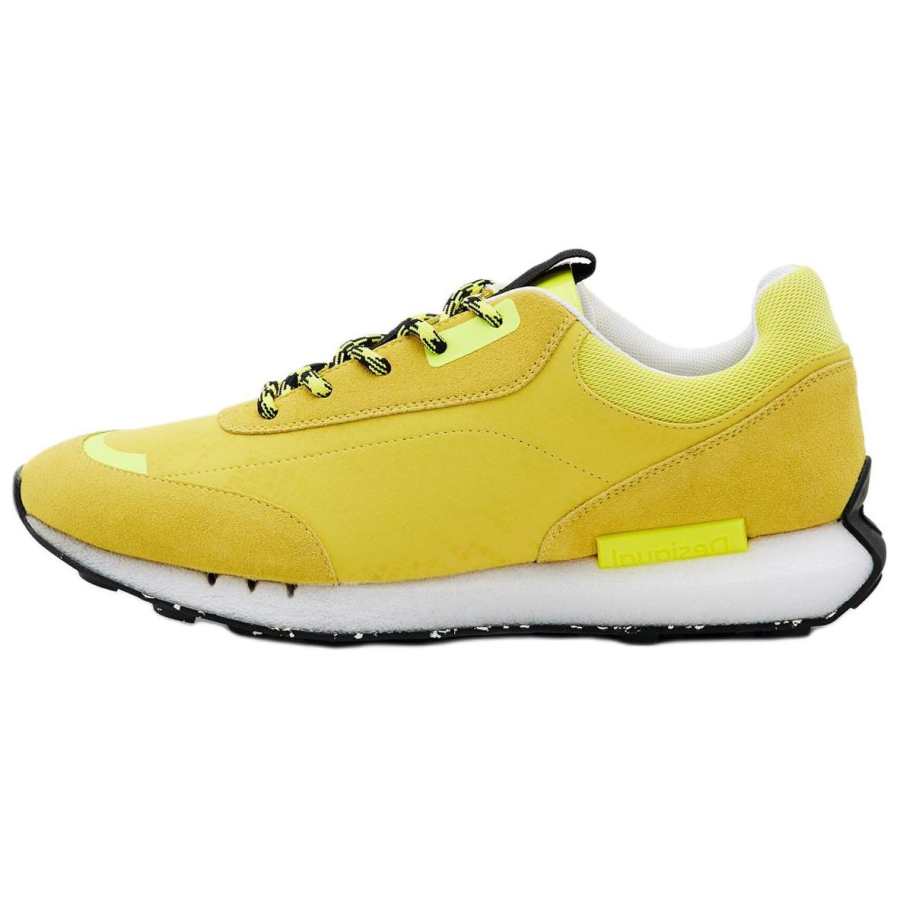 Desigual Low top Casual Shoes Women's Yellow