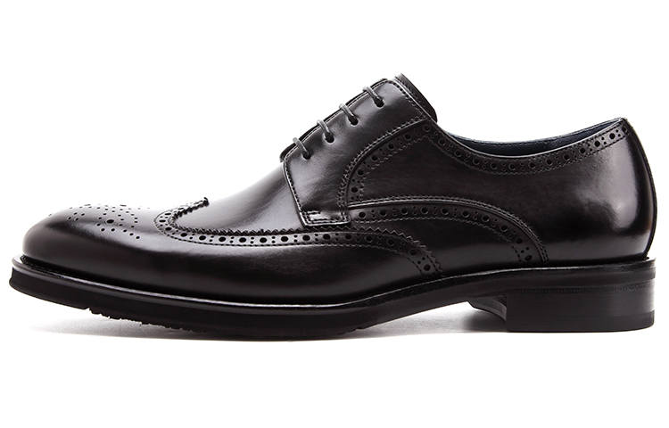 Satchi Satchi Dress Shoes Men's Low Top Black