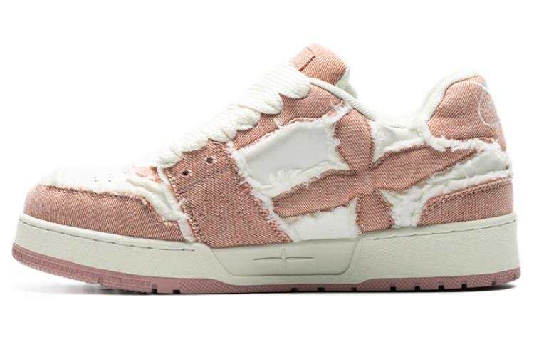 GRKC Synthetic Leather Low top Skateboard Shoes Unisex Pink