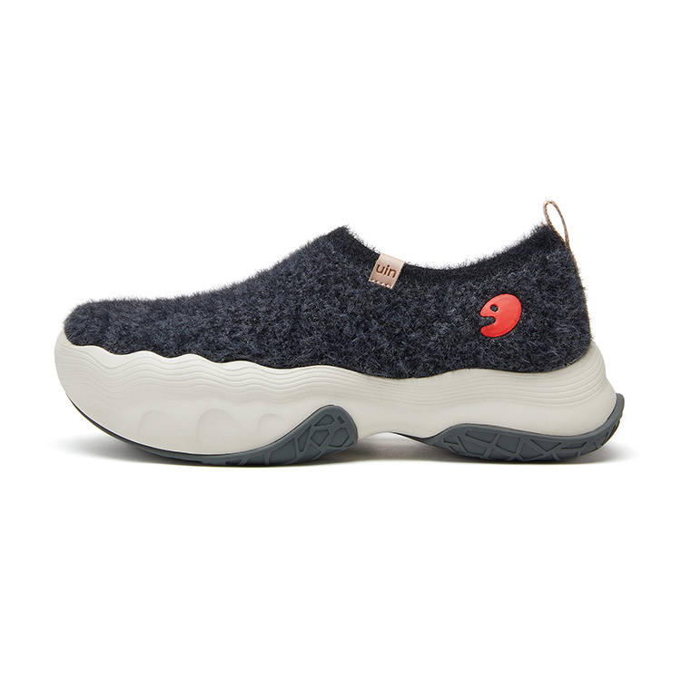 U.IN Painted Travel Shoes, Toledo Family Collection Suede Mesh, Fleece Lined Thermal Casual Shoes Women's
