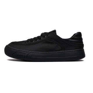 HUITE Abrasion Resistant Breathable Abrasion Resistant Breathable Low top Skateboard Shoes Men's Black