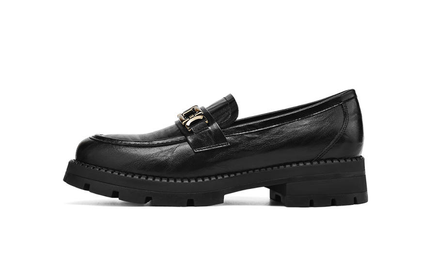 HLA Synthetic Leather Loafers Women's