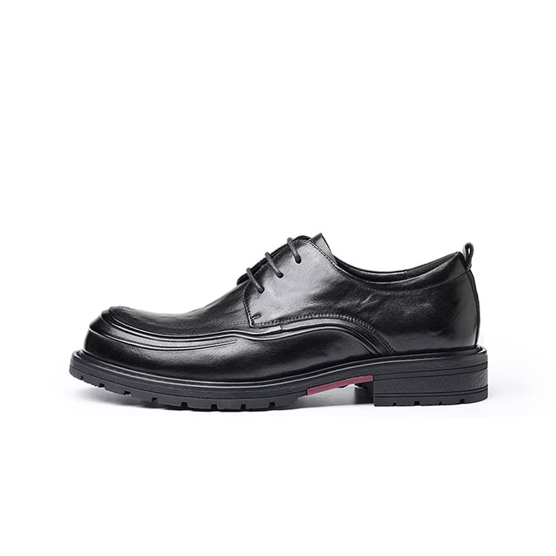LAORENTOU Top Grain Cow Leather Dress Shoes Men's