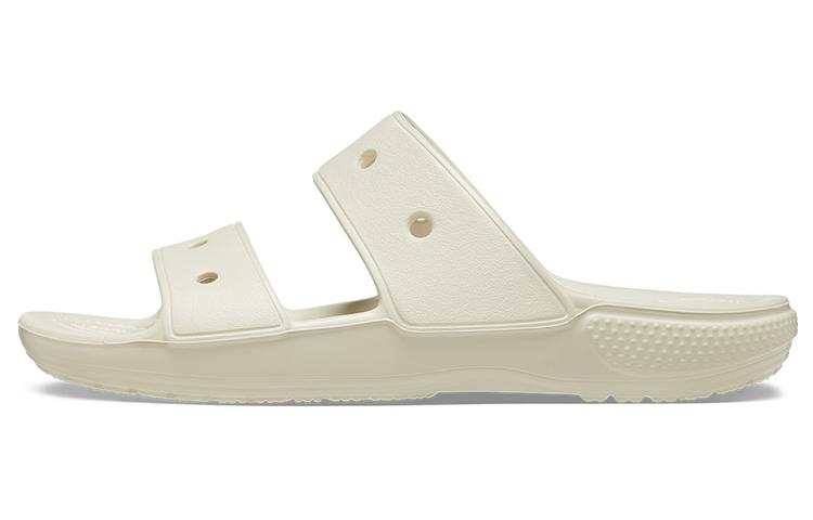 Crocs Crocs Classic Double Band Slide Sandals Bone
