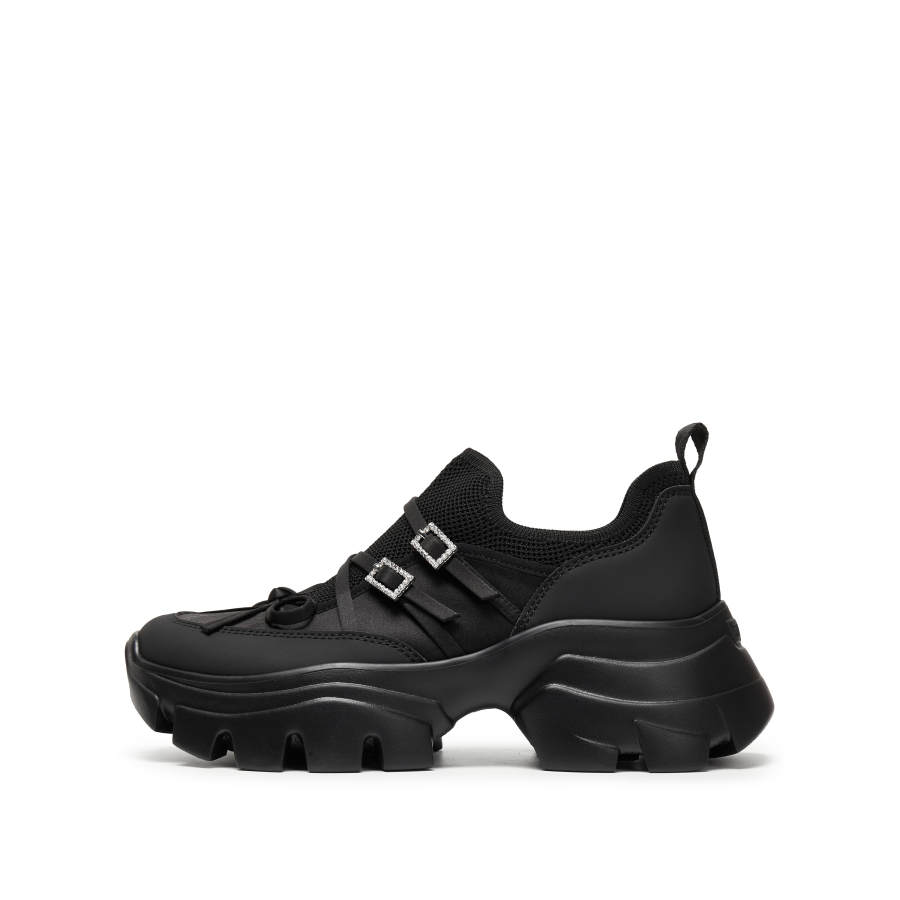 Staccato Butterfly Island Fabric High top Chunky Sneakers Unisex
