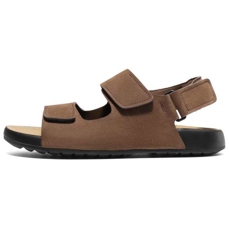 BELLE BELLE Cow Leather Beach Sandals Men's