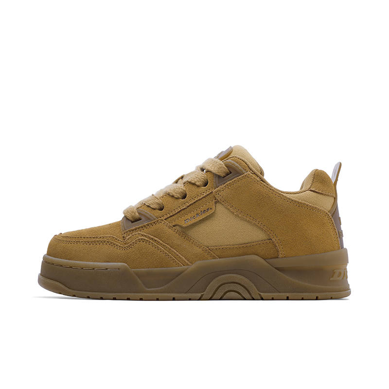 Dickies Abrasion Resistant Low top Skateboard Shoes Unisex Wheat