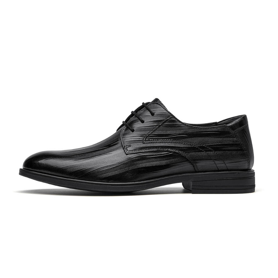 Spider King Dress Shoes Men's Low Top Black/Brown