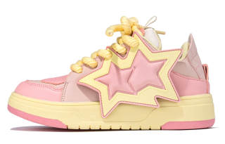SEMIR Microfiber Leather Low top Skateboard Shoes Women's Pink