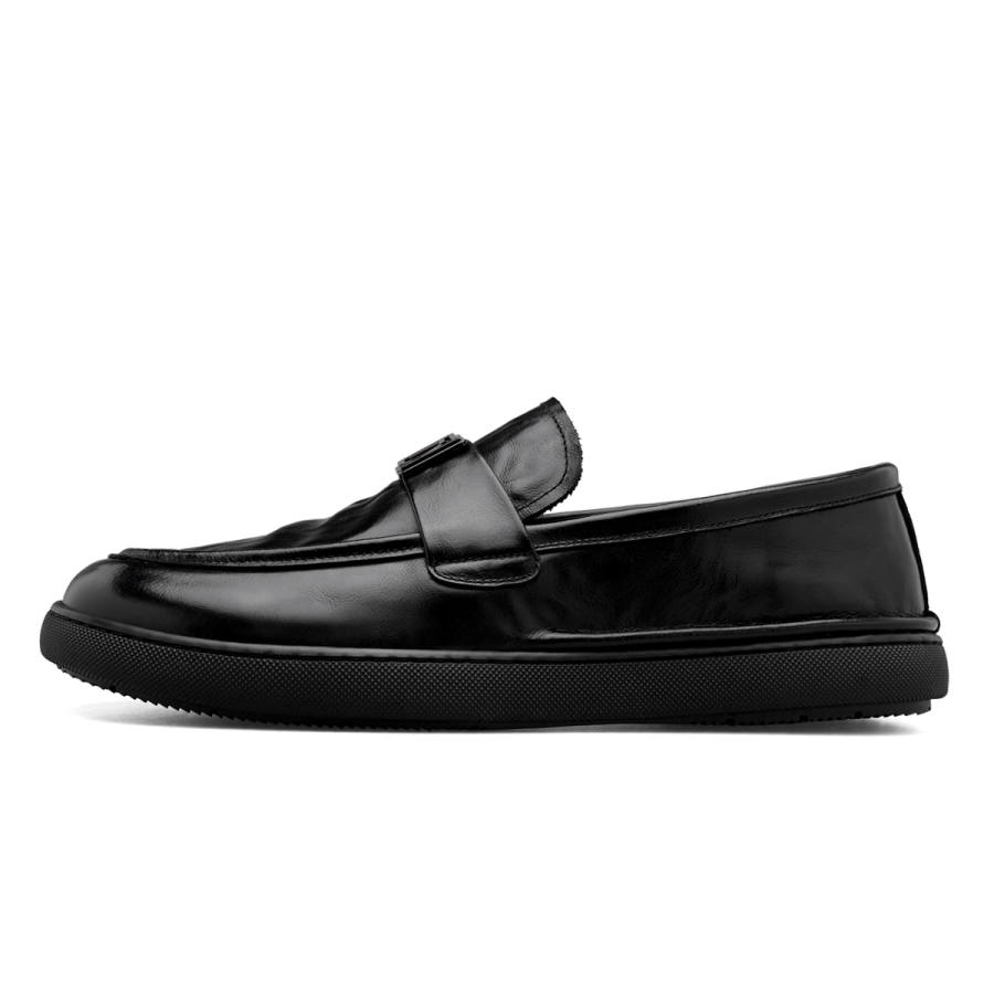 D:FUSE SCANDINAVIA D FUSE SCANDINAVIA Cow Leather Loafers Men's Black