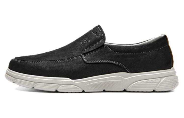 MELLEN Men's Casual Shoes Men's Low Top Black/Light Brown