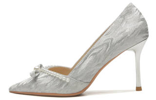 Ainer-cat Ainer cat Leather Slim Heel High Heels Women's