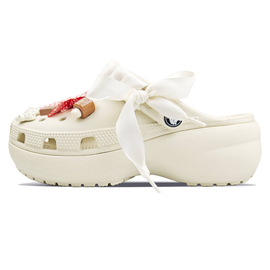 Crocs Crocs Classic Platform Clog EVA Clogs Unisex White