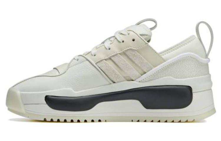 Y-3 Y 3 Rivalry Leather Fashion Low top Skateboard Shoes Unisex White Black