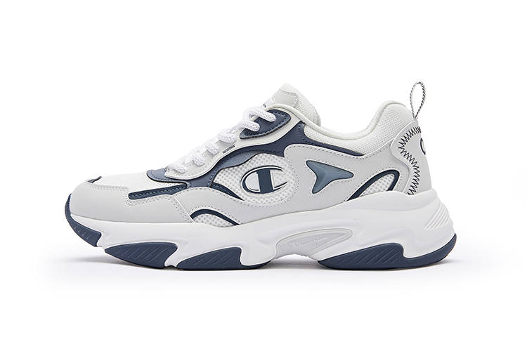Champion Fabric Low top Chunky Sneakers Men's White Blue