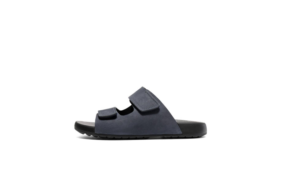 BELLE Slip Resistant Abrasion Resistant Slide Slippers Men's
