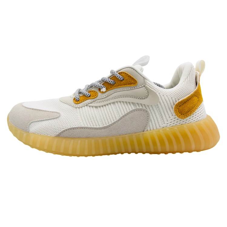 QIANJIN Low top Casual Shoes Men's Yellow