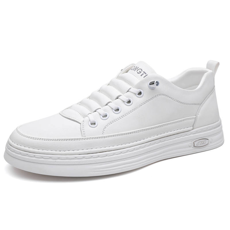 POPULAR ROUSE PR Cow Split Leather Low top Skateboard Shoes Men's