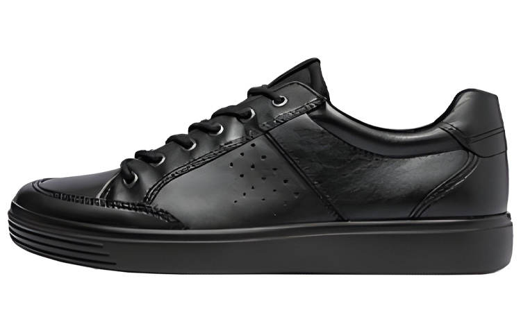 Ecco Ecco Fluttershy Cool Classic Collection Leather Low top Skateboard Shoes Men's Black