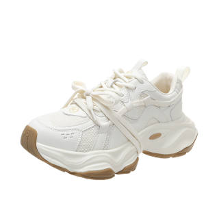 ANNAI Mesh Low top Chunky Sneakers Women's Ecru