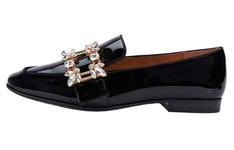 AQUASCUTUM Loafers Women's Black/Beige