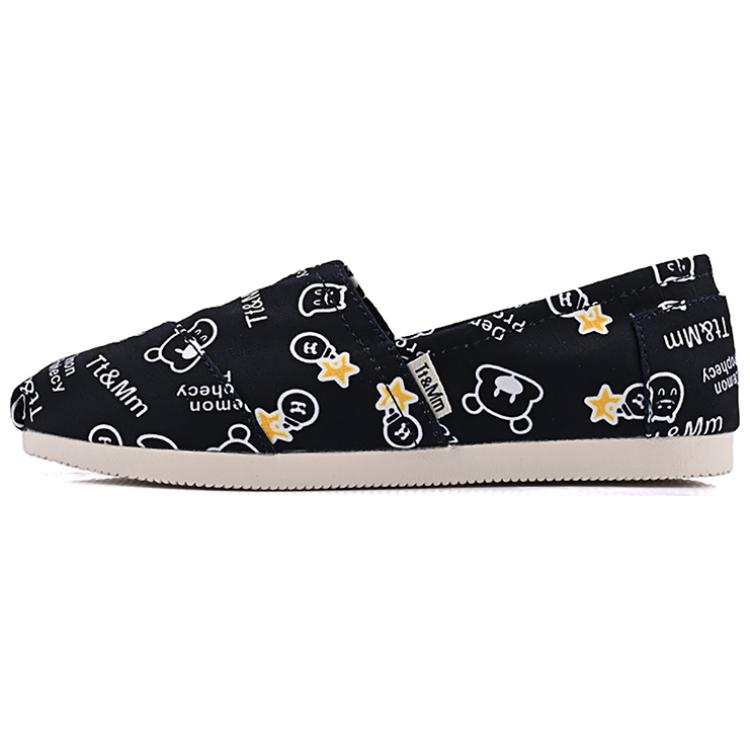 TT&MM Fabric Women's Casual Shoes 3cm Women's Dark Blue