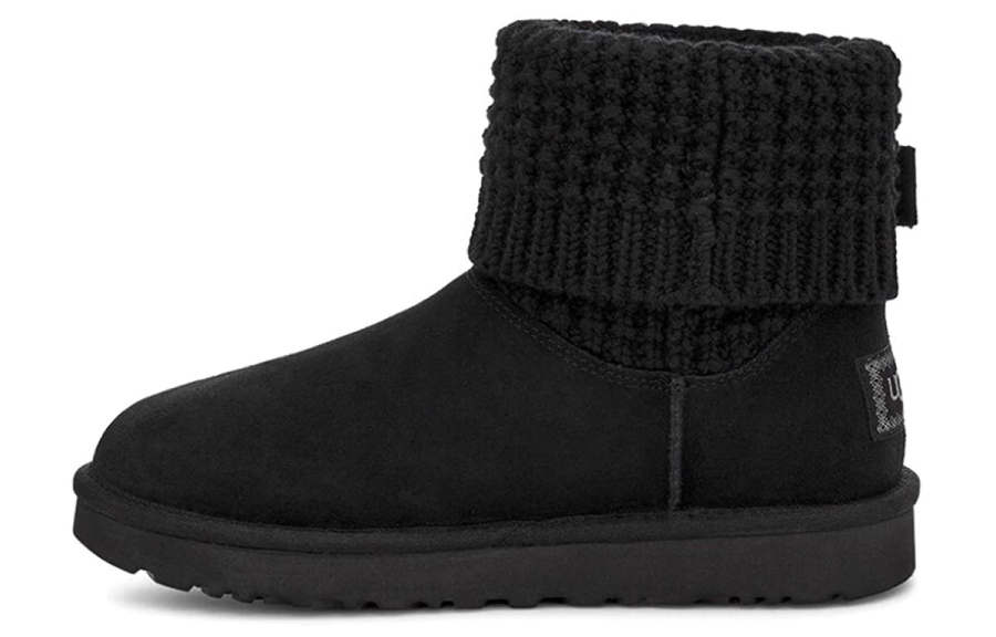 UGG UGG Classic Solene Mini Snow Boots Black Women's