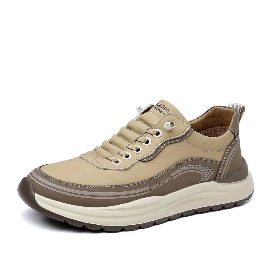 Mulinsen Cushioning Rebound Lightweight Cushioning Rebound Lightweight Low top Casual Shoes Men's