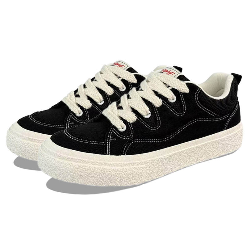 Medd Skateboard Shoes Men's Low Top Black/Gray/Burgundy/Haze Blue