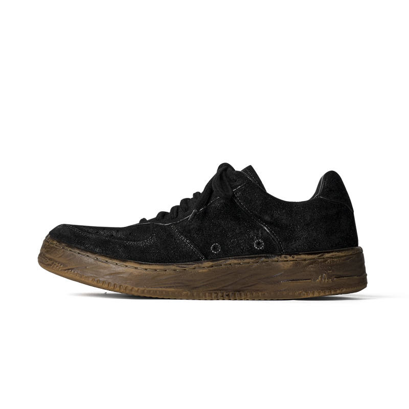 PIPG Vintage Handcrafted Shoes Top Grain Cow Leather Thermal Slip Resistant Cushioning Abrasion Resistant