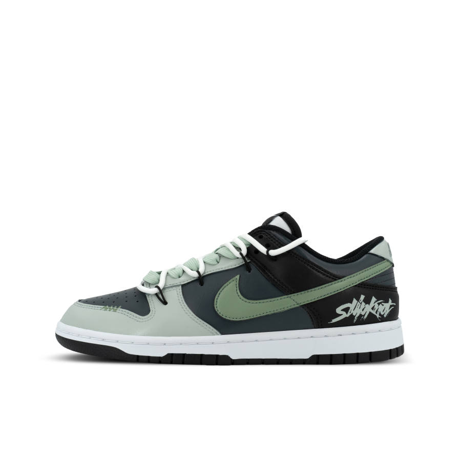 Nike Nike Dunk Gorilla Jiedian XJDD Nightfall Olive Low top Skateboard Shoes Unisex Gray Green