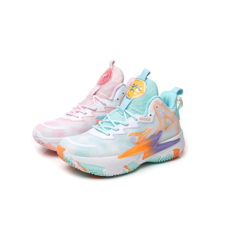 BURCOME Slip Resistant Breathable Rebound Slip Resistant, Breathable, And Resilient Mid top Basketball Shoes Unisex