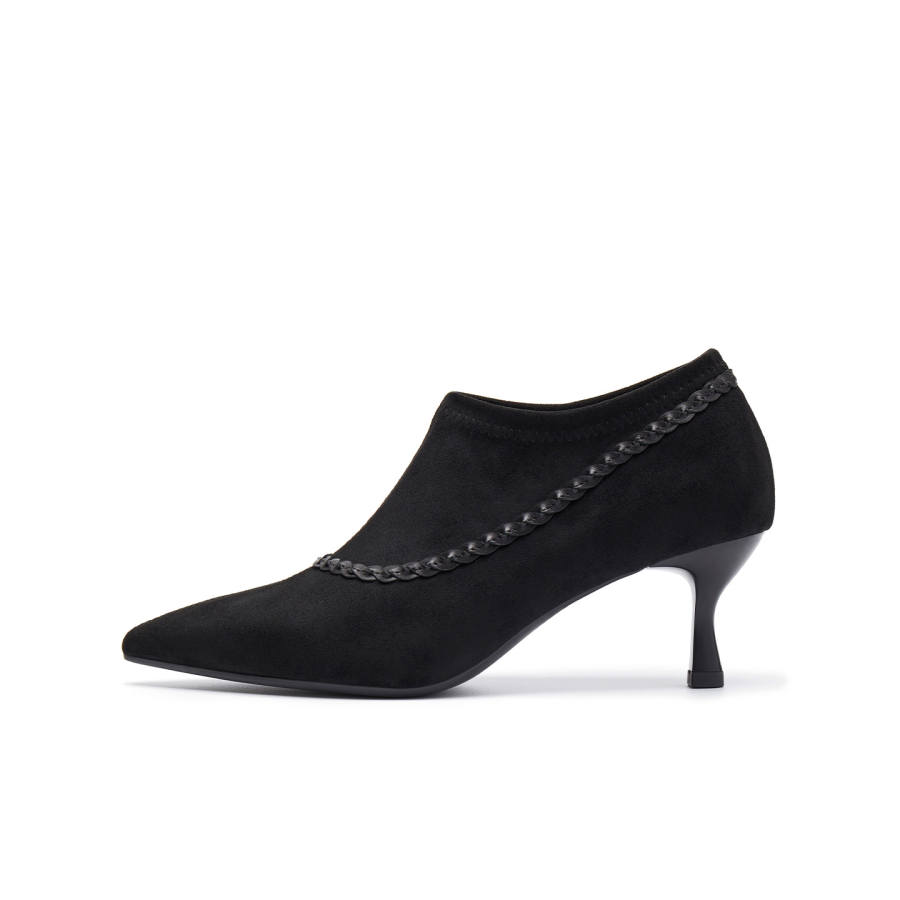 ELLE Elegance High Heel Ankle Boots Ankle Boots Women's 2025 Women's Boots