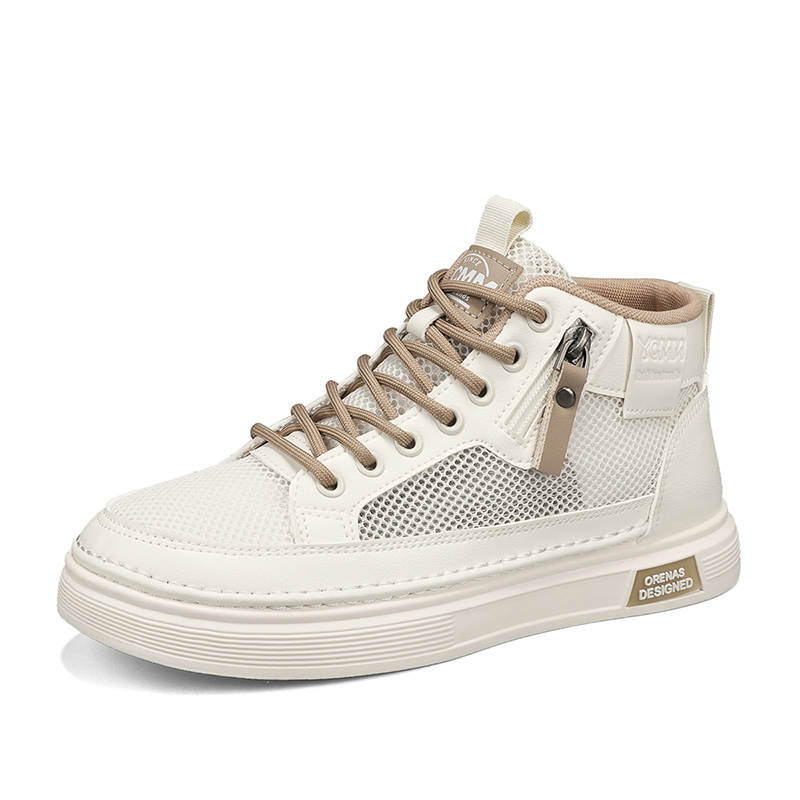 SHOUBA SHOUBA Mesh High top Skateboard Shoes Men's