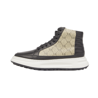VICKI BROWN Cow Leather High top Skateboard Shoes Men's