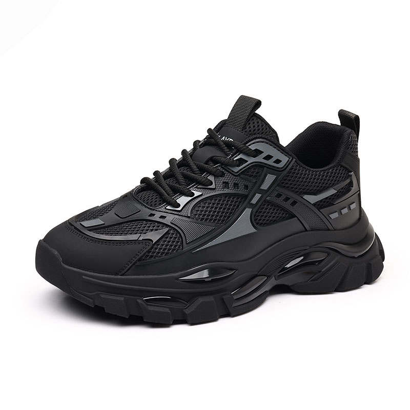 Playboy Fabric Low top Chunky Sneakers Men's Black