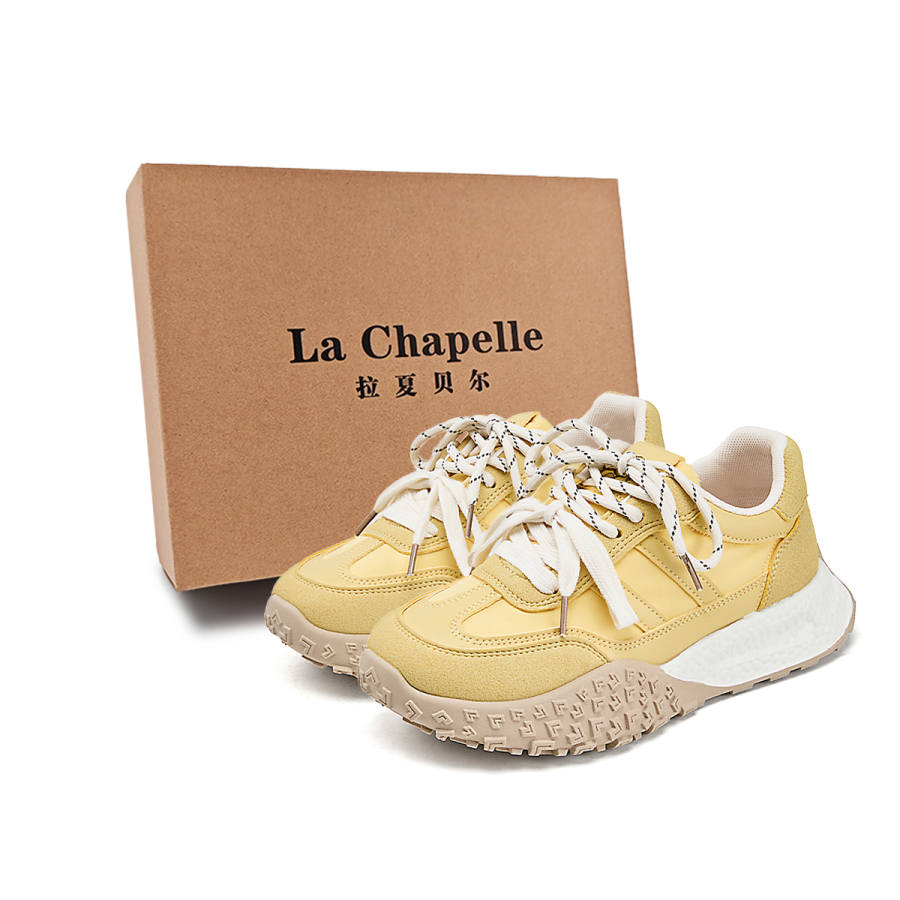 La Chapelle Height Increasing Wear-Resistant Low-Top Casual Shoes Women's