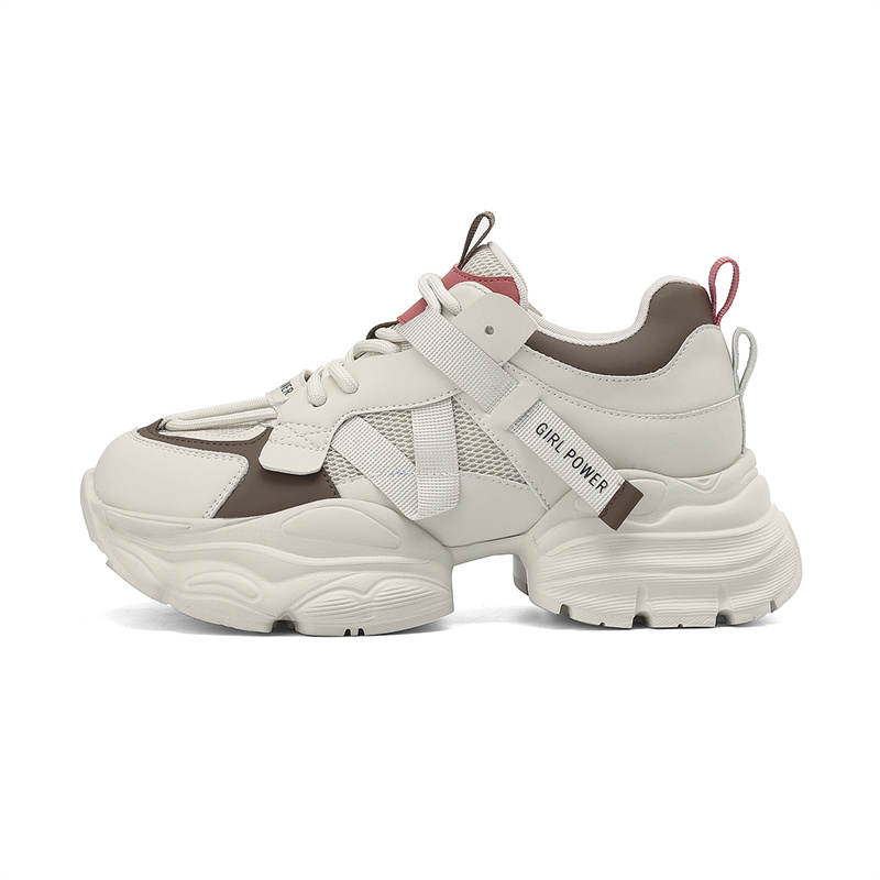 DAPHNE DAPHNE Synthetic Leather Low top Chunky Sneakers Women's