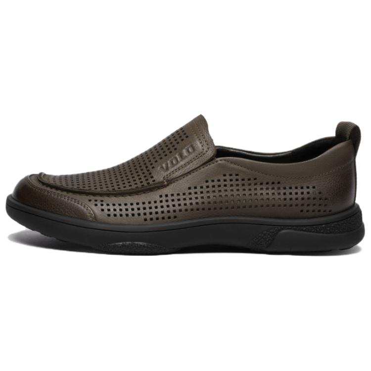 VOLO Leather Shoes Breathable Abrasion Resistant Cushioning Height Increasing