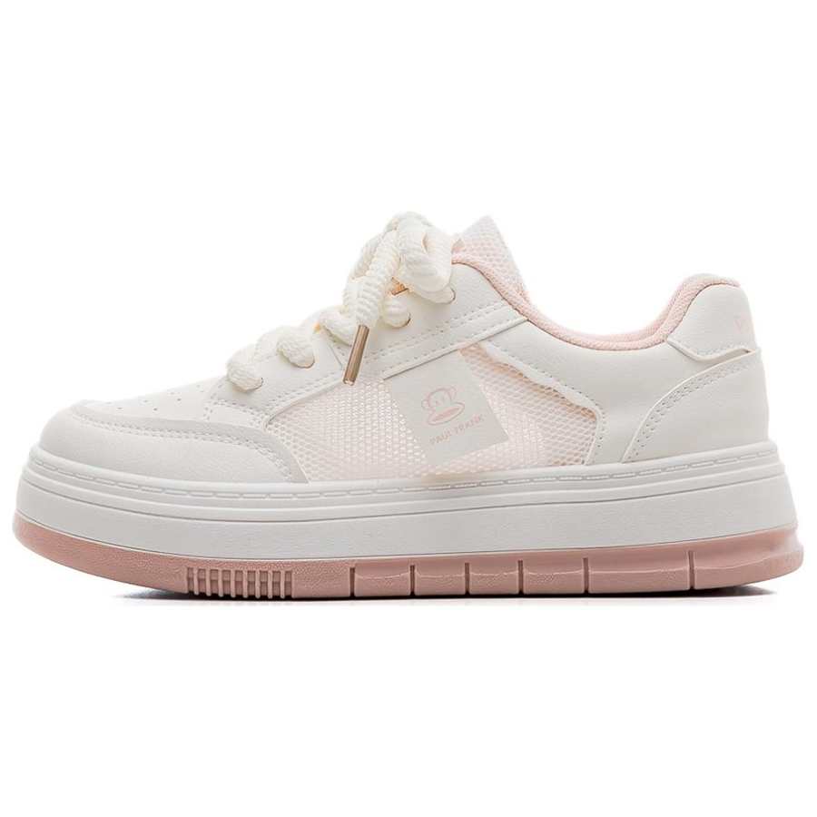 PAUL FRANK Textile, Synthetic Leather Low top Skateboard Shoes Women's