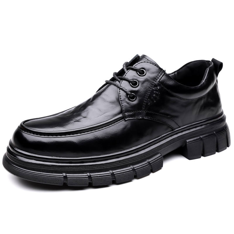 CITONGXIANSHENG Cow Split Leather Casual Shoes Men's
