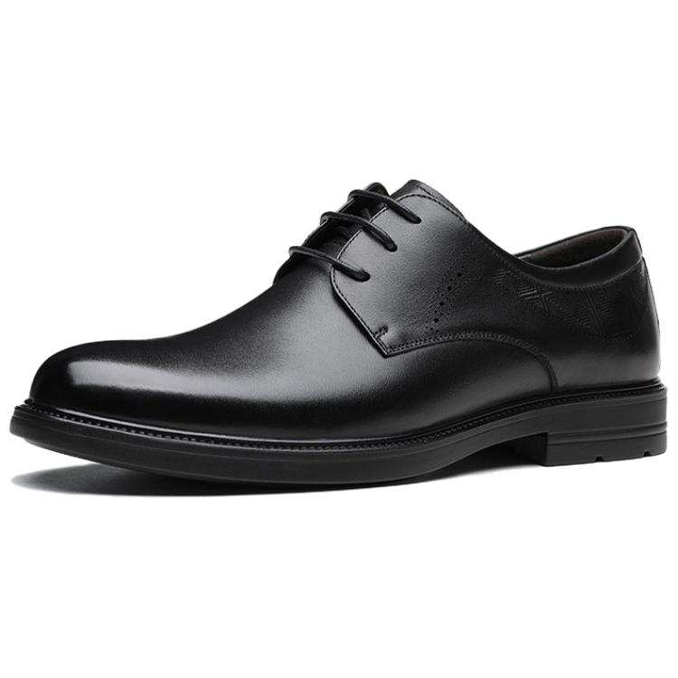 AOKANG Dress Shoes Men's Low Top Black