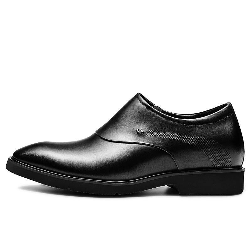 GOG Business Formal Leather Shoes Men's Black