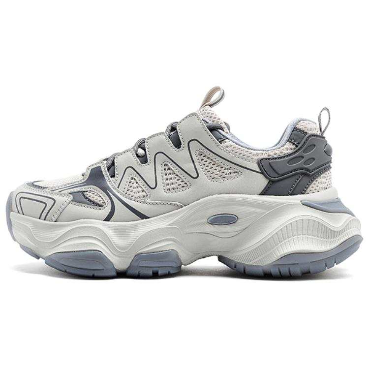 AGSDON Artificial Leather Low top Chunky Sneakers Women's