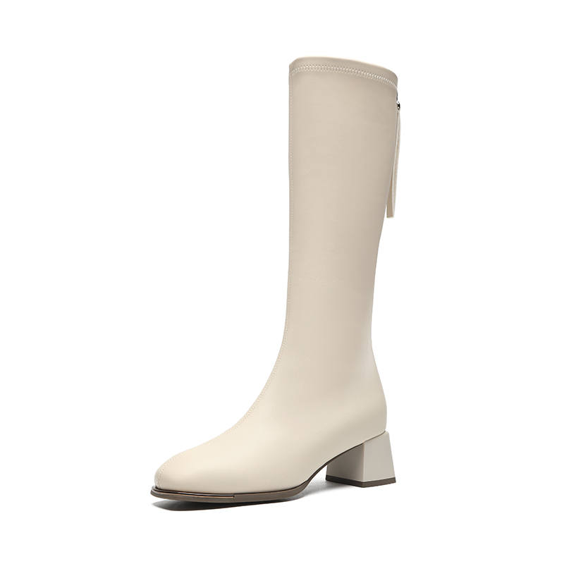 ZHR Knee high Boots Height Increasing 5cm Women's