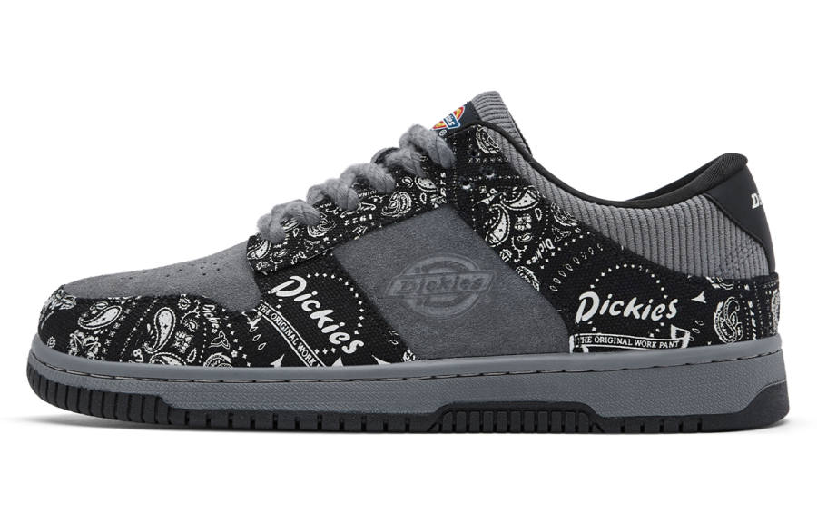 Dickies Low top Skateboard Shoes Men's Carbon Black