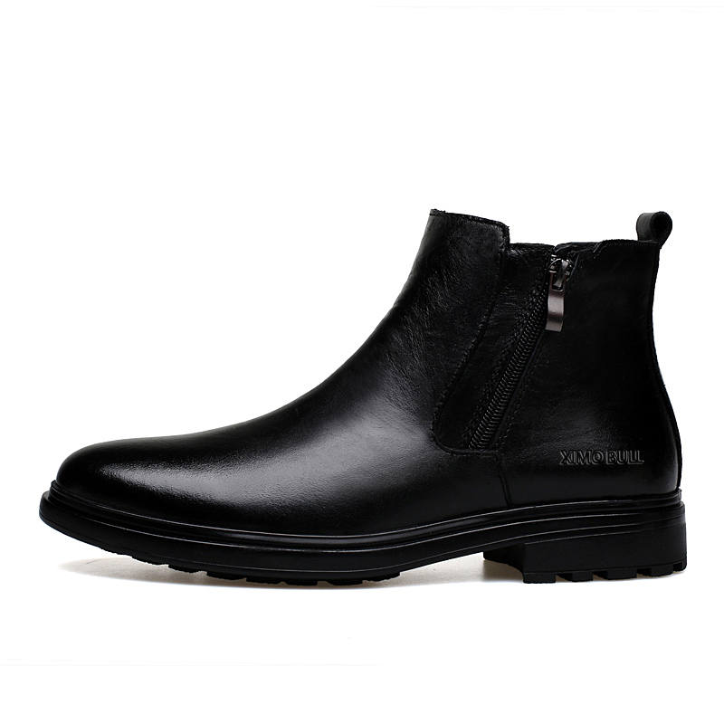 XIMO BULL XIMO BULL Ankle Boots Men's Black/Brown